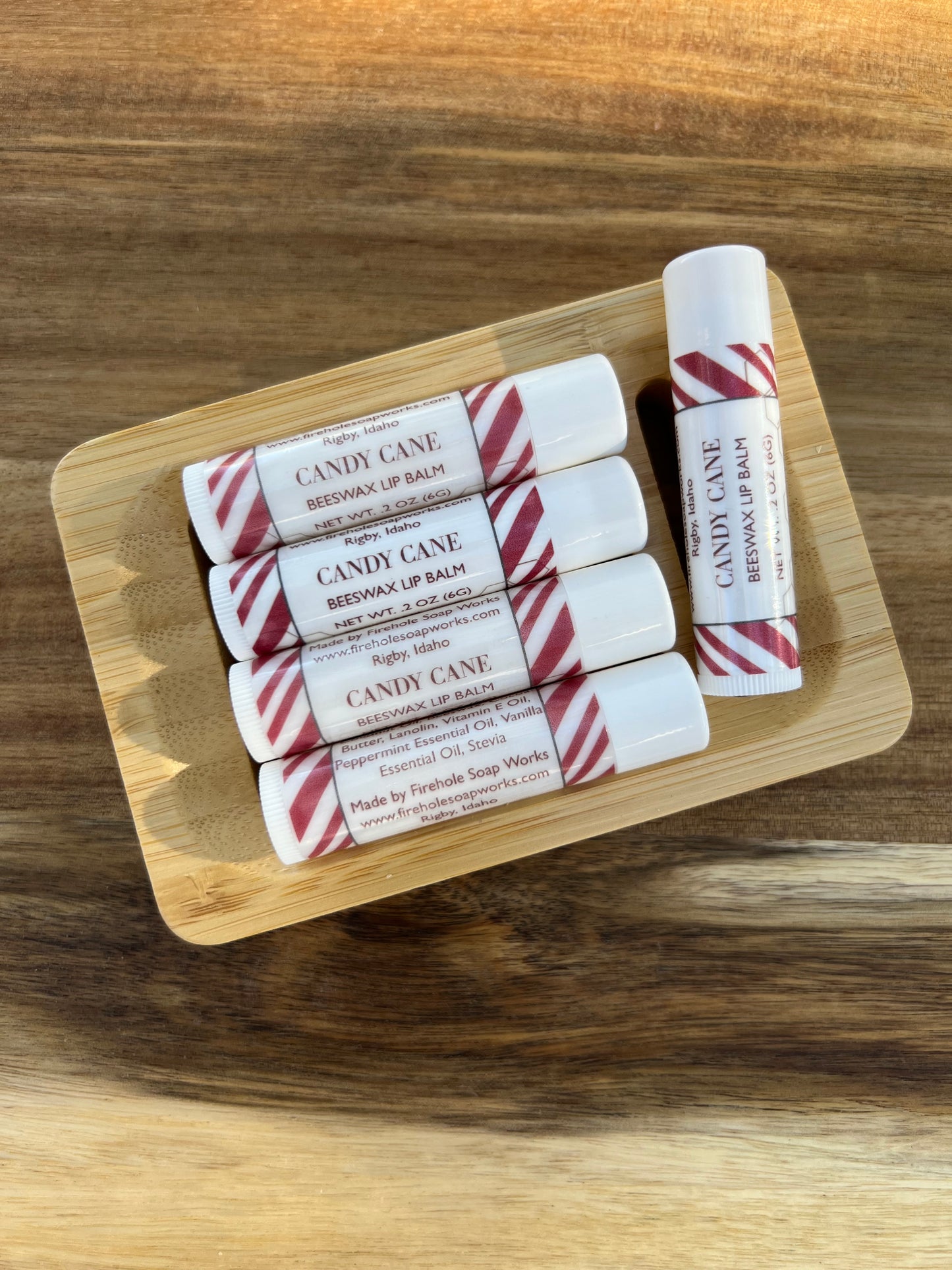 Candy Cane Lip Balm