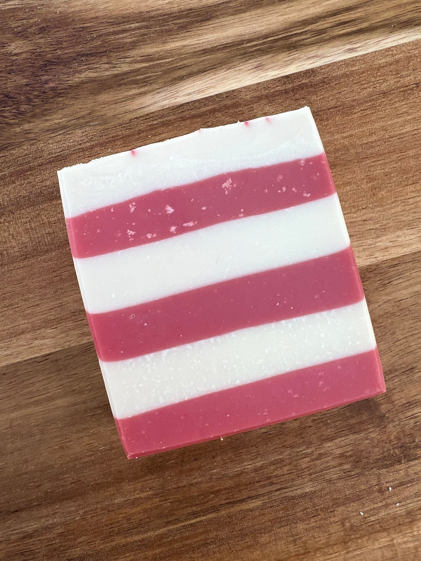 Candy Cane Soap