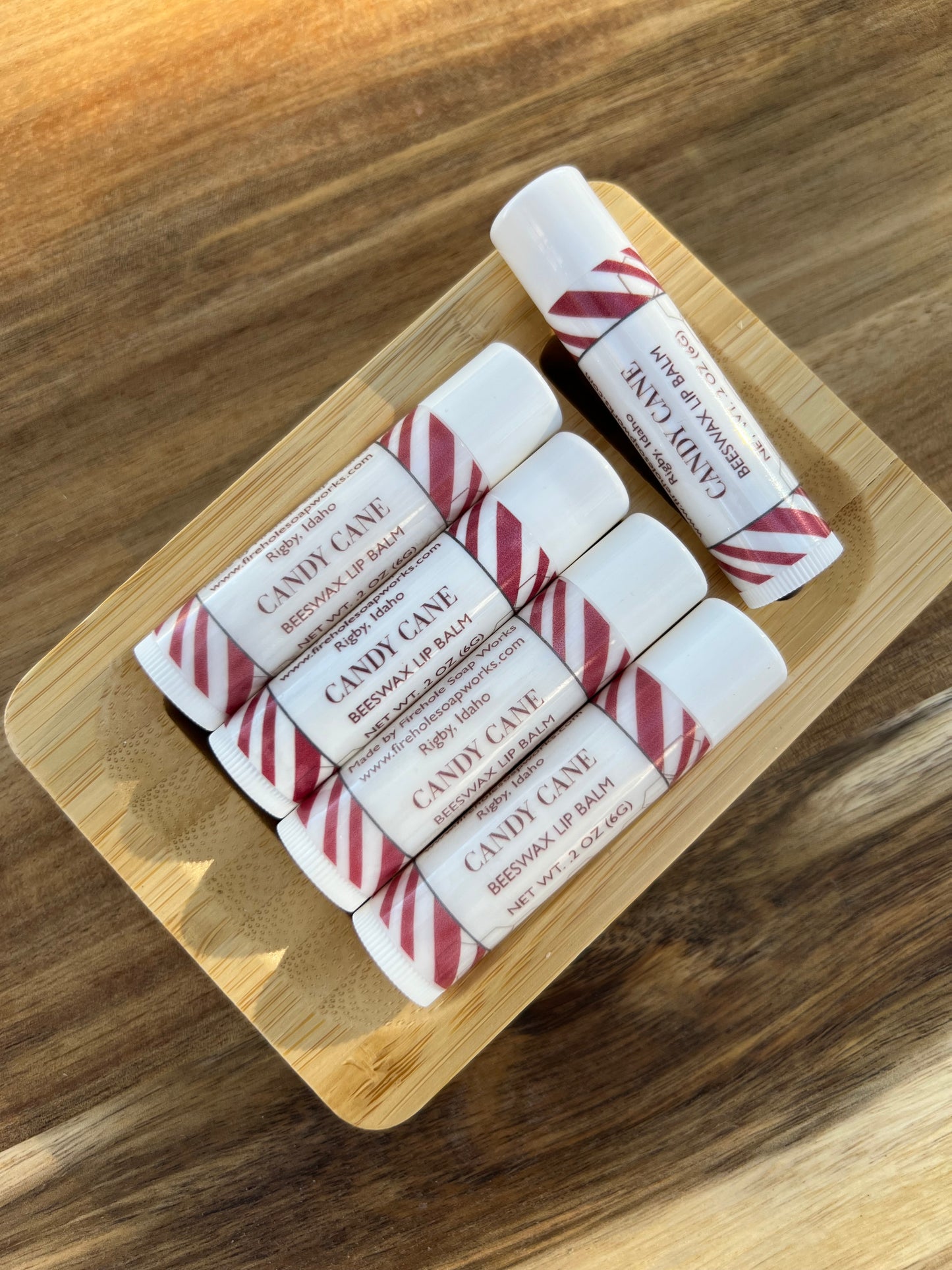 Candy Cane Lip Balm