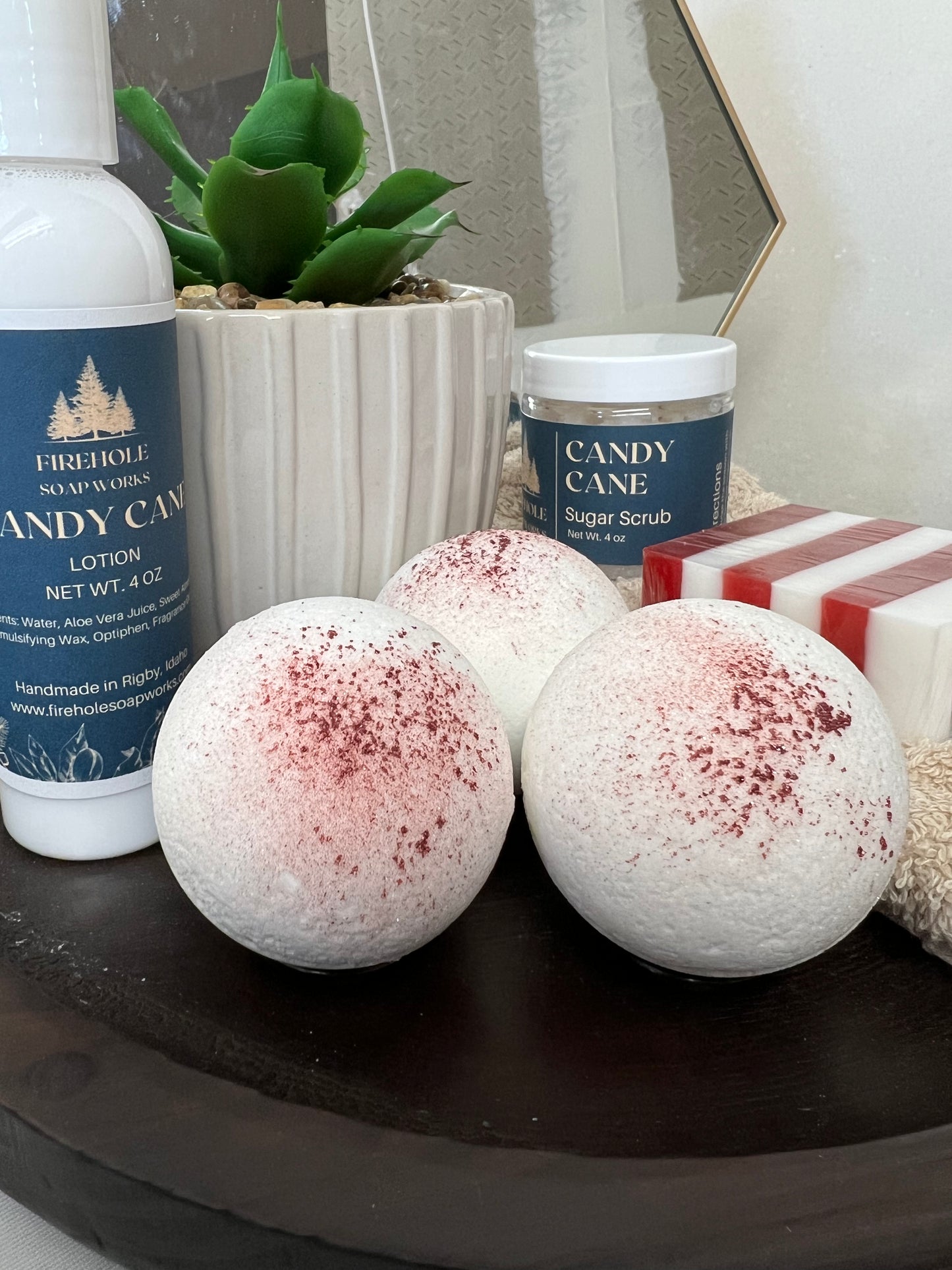 Candy Cane Sugar Scrub