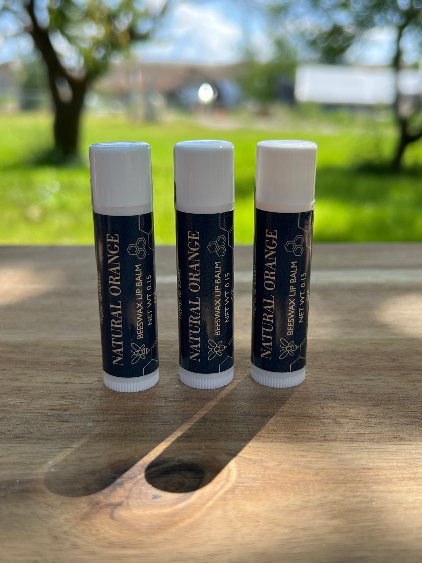 Natural Orange Lip Balm