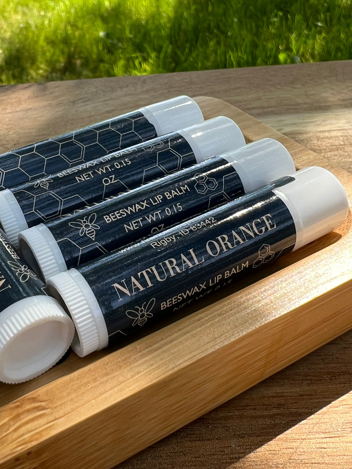 Natural Orange Lip Balm